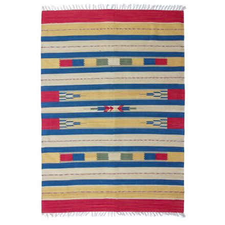 Indiai Kilim szőnyeg 120x180 modern kelim szőnyeg pamutból