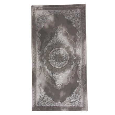 Gépi perzsa szőnyeg szürke 80x150 Vintage mintás szőnyeg