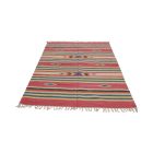 Indiai Kilim szőnyeg 140x200 modern kelim szőnyeg pamutból