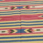 Indiai Kilim szőnyeg 140x200 modern kelim szőnyeg pamutból