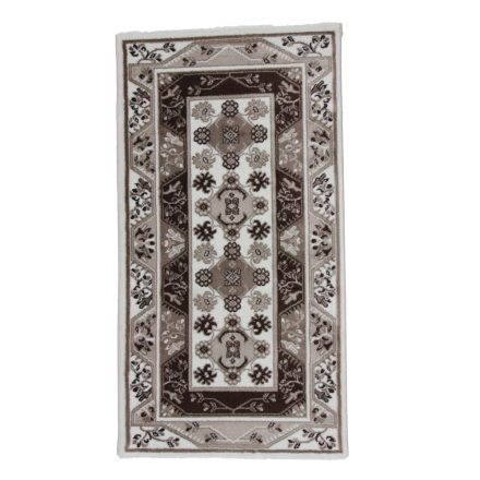 Gépi perzsa szőnyeg bézs 80x150 keleti mintás gépi szőnyeg