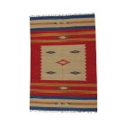 Indiai Kilim szőnyeg 170x240 modern kelim szőnyeg pamutból