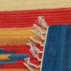 Indiai Kilim szőnyeg 170x240 modern kelim szőnyeg pamutból