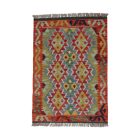 Chobi Kilim szőnyeg 84x118 kézi szövésű afgán gyapjú kilim