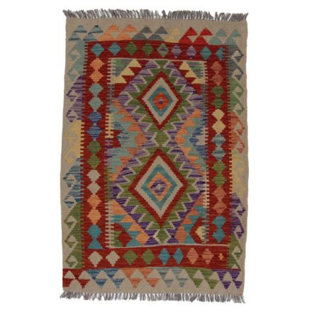 Chobi Kilim szőnyeg 86x128 kézi szövésű afgán gyapjú kilim