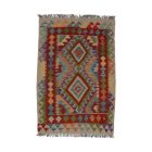 Chobi Kilim szőnyeg 86x128 kézi szövésű afgán gyapjú kilim