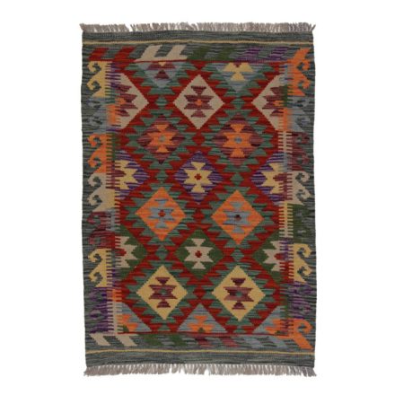 Kilim szőnyeg Chobi 81x116 kézi szövésű afgán gyapjú kilim