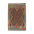 Kilim szőnyeg Chobi 87x125 kézi szövésű afgán gyapjú kilim