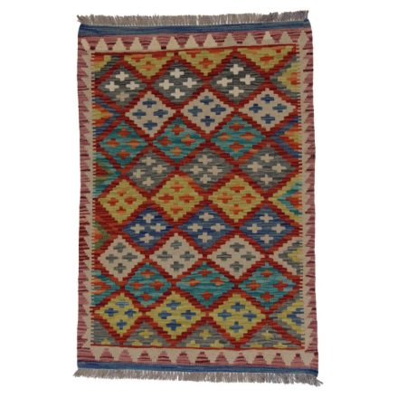 Chobi Kilim szőnyeg 84x124 kézi szövésű afgán gyapjú kilim