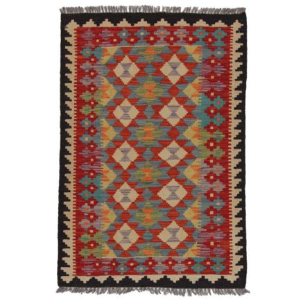 Chobi Kilim szőnyeg 80x118 kézi szövésű afgán gyapjú kilim