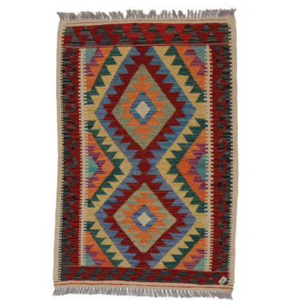 Kilim szőnyeg Chobi 80x123 kézi szövésű afgán gyapjú kilim