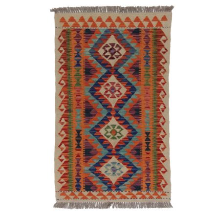 Kilim szőnyeg Chobi 74x126 kézi szövésű afgán gyapjú kilim