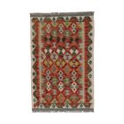 Chobi Kilim szőnyeg 84x127 kézi szövésű afgán gyapjú kilim