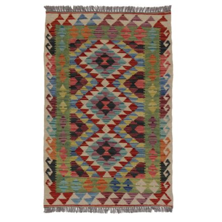 Kilim szőnyeg Chobi 80x123 kézi szövésű afgán gyapjú kilim