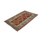Kilim szőnyeg Chobi 155x98 kézi szövésű afgán gyapjú szőttes