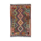Kilim szőnyeg Chobi 151x103 kézi szövésű afgán gyapjú kilim