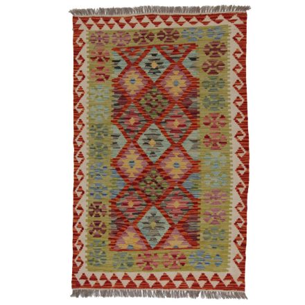 Kilim szőnyeg Chobi 155x98 kézi szövésű afgán gyapjú kilim