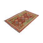 Kilim szőnyeg Chobi 155x98 kézi szövésű afgán gyapjú kilim