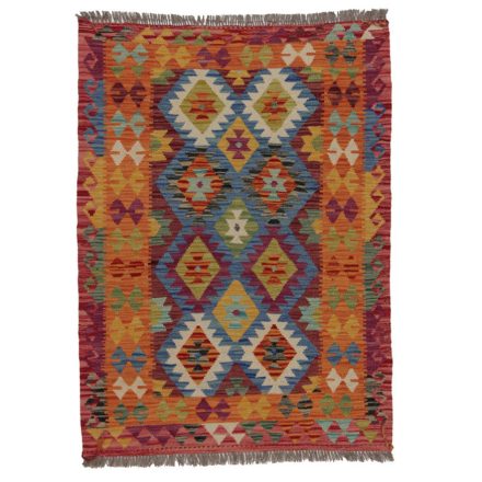 Kilim szőnyeg Chobi 147x108 kézi szövésű afgán gyapjú kilim