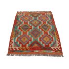 Kilim szőnyeg Chobi 156x108 kézi szövésű afgán gyapjú kilim