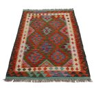 Etnikai Kilim szőnyeg Chobi 161x97 kézi szövésű afgán gyapjú kilim