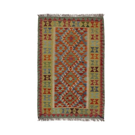 Chobi Kilim szőnyeg 152x101 kézi szövésű afgán gyapjú kilim