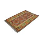 Chobi Kilim szőnyeg 152x101 kézi szövésű afgán gyapjú kilim
