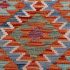 Chobi Kilim szőnyeg 152x101 kézi szövésű afgán gyapjú kilim