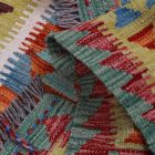 Chobi Kilim szőnyeg 152x101 kézi szövésű afgán gyapjú kilim
