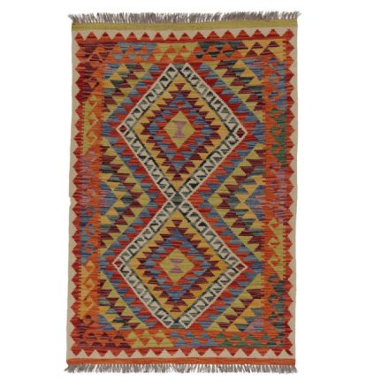 Kilim szőnyeg Chobi 152x102 kézi szövésű afgán gyapjú kilim