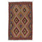 Kilim szőnyeg Chobi 145x101 kézi szövésű afgán gyapjú kilim
