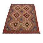 Kilim szőnyeg Chobi 145x101 kézi szövésű afgán gyapjú kilim