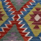 Etnikai Kilim szőnyeg Chobi 160x103 kézi szövésű afgán gyapjú kilim