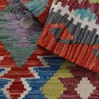 Etnikai Kilim szőnyeg Chobi 160x103 kézi szövésű afgán gyapjú kilim