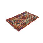 Kilim szőnyeg Chobi 144x99 kézi szövésű afgán gyapjú kilim