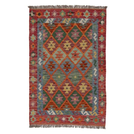 Kilim szőnyeg Chobi 153x102 kézi szövésű afgán gyapjú kilim