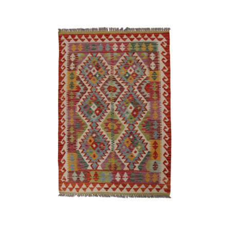 Kilim szőnyeg Chobi 154x100 kézi szövésű afgán gyapjú kilim