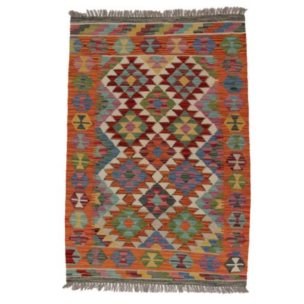 Chobi Kilim szőnyeg 148x103 kézi szövésű afgán gyapjú kilim