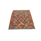 Chobi Kilim szőnyeg 148x103 kézi szövésű afgán gyapjú kilim