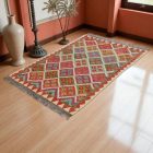 Chobi Kilim szőnyeg 154x106 kézi szövésű afgán gyapjú kilim