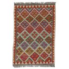 Chobi Kilim szőnyeg 154x106 kézi szövésű afgán gyapjú kilim