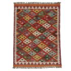 Chobi Kilim szőnyeg 140x107 kézi szövésű afgán gyapjú kilim