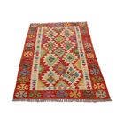 Chobi Kilim szőnyeg 156x93 kézi szövésű afgán gyapjú kilim