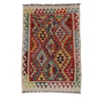 Kilim szőnyeg Chobi 143x102 kézi szövésű afgán gyapjú kilim