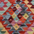 Kilim szőnyeg Chobi 143x102 kézi szövésű afgán gyapjú kilim
