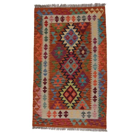 Kilim szőnyeg Chobi 156x101 kézi szövésű afgán gyapjú kilim