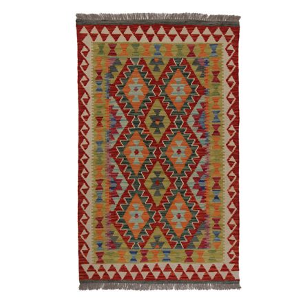 Kilim szőnyeg Chobi 155x101 kézi szövésű afgán gyapjú szőttes