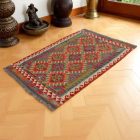 Kilim szőnyeg Chobi 149x100 kézi szövésű afgán gyapjú kilim