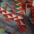 Kilim szőnyeg Chobi 149x100 kézi szövésű afgán gyapjú kilim