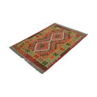 Kilim szőnyeg Chobi 144x98 kézi szövésű afgán gyapjú kilim
